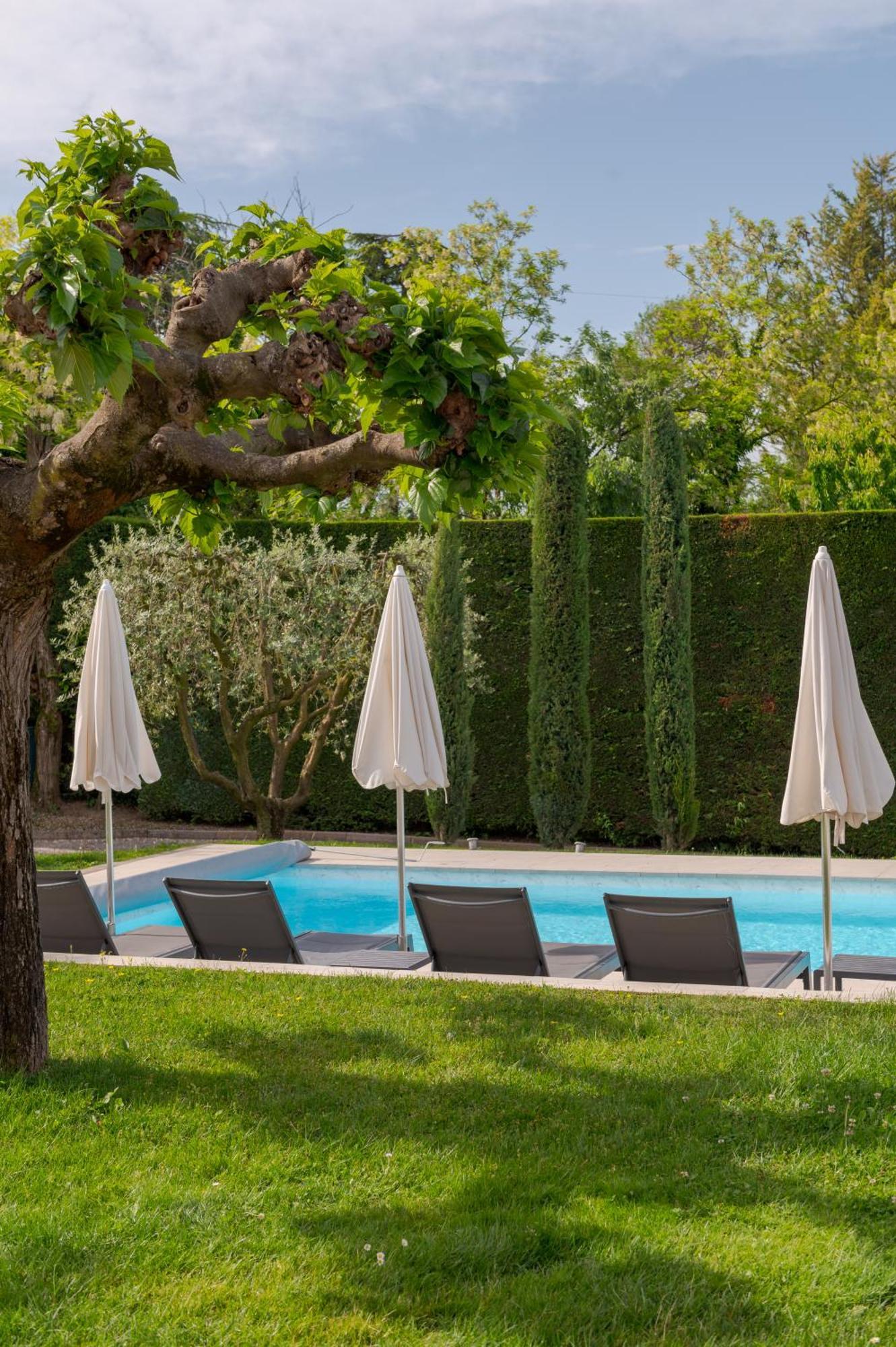 Villa Carini With 3000 Mq Garden & Heated Pool Castelnuovo del Garda Εξωτερικό φωτογραφία